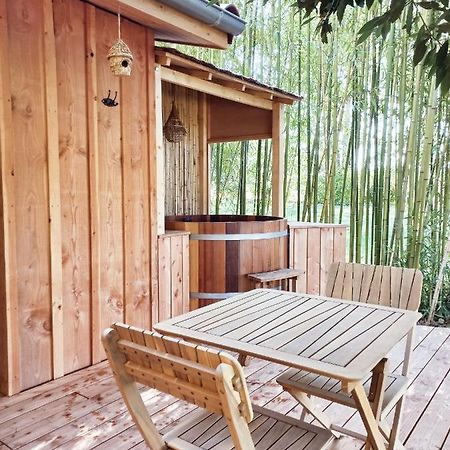 Maisonette Et Spa Bois La Bégude-de-Mazenc Extérieur photo