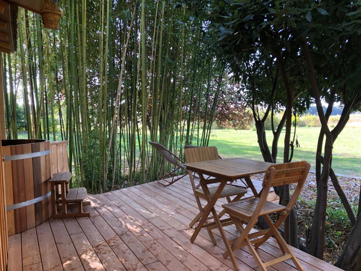 Maisonette Et Spa Bois La Bégude-de-Mazenc Extérieur photo
