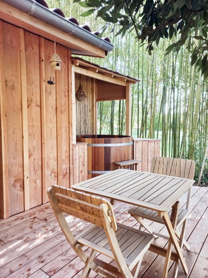 Maisonette Et Spa Bois La Bégude-de-Mazenc Extérieur photo