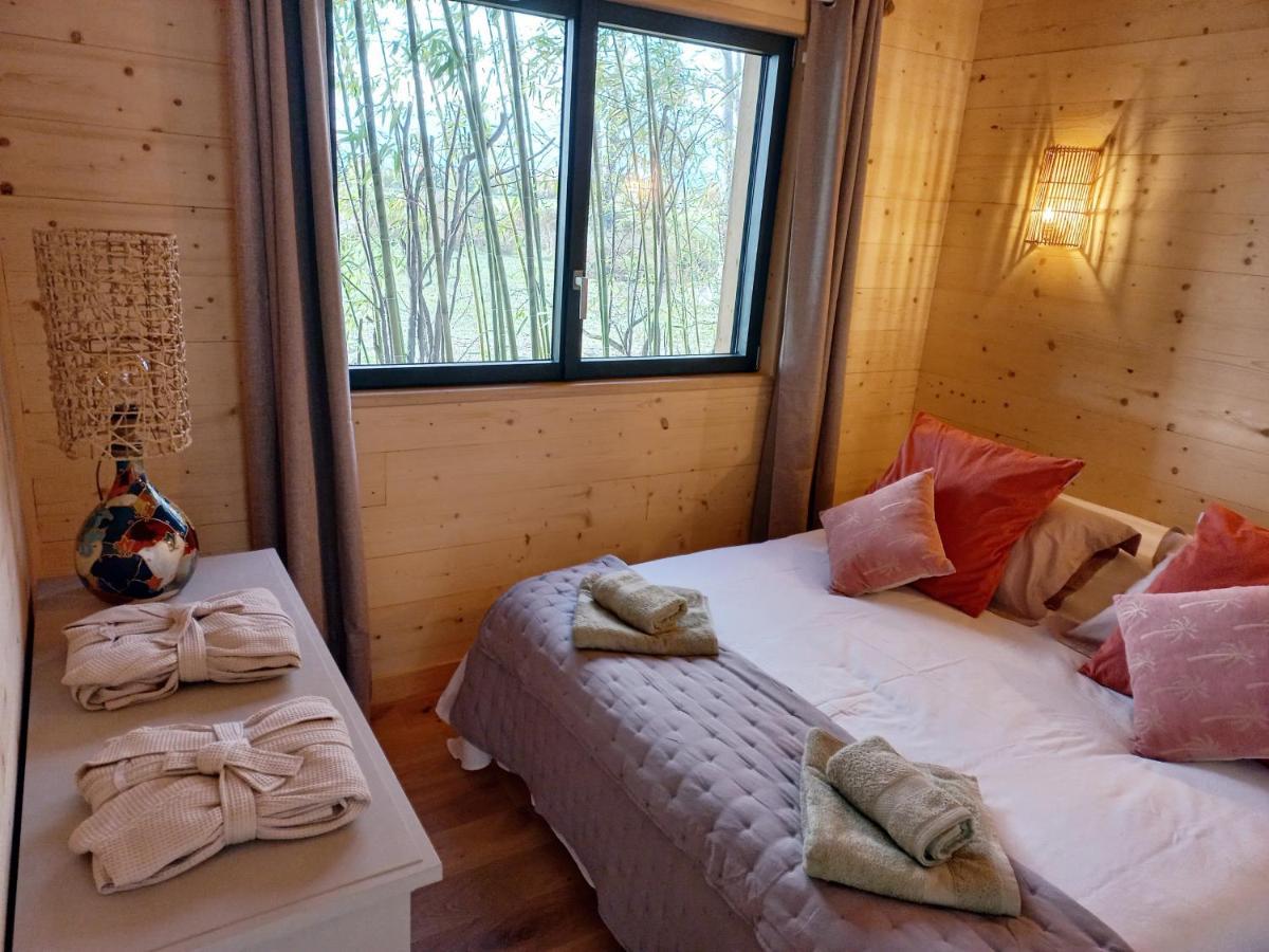 Maisonette Et Spa Bois La Bégude-de-Mazenc Extérieur photo